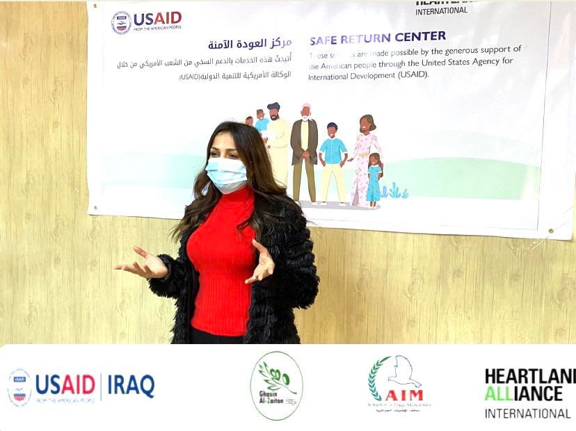 safe Return Center in Bashiqa hold a legal awareness session